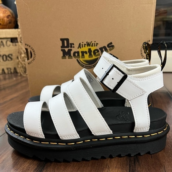 NIB - Dr. Martens Blaire Platform Gladiator Sandals - Size 8 - Picture 2 of 11